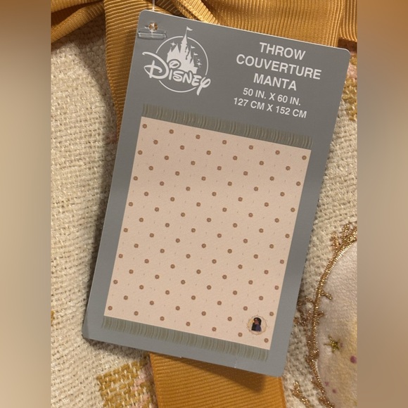 Disney Parks WISH Blanket Asha Star Chenille Throw NWT - Picture 3 of 7